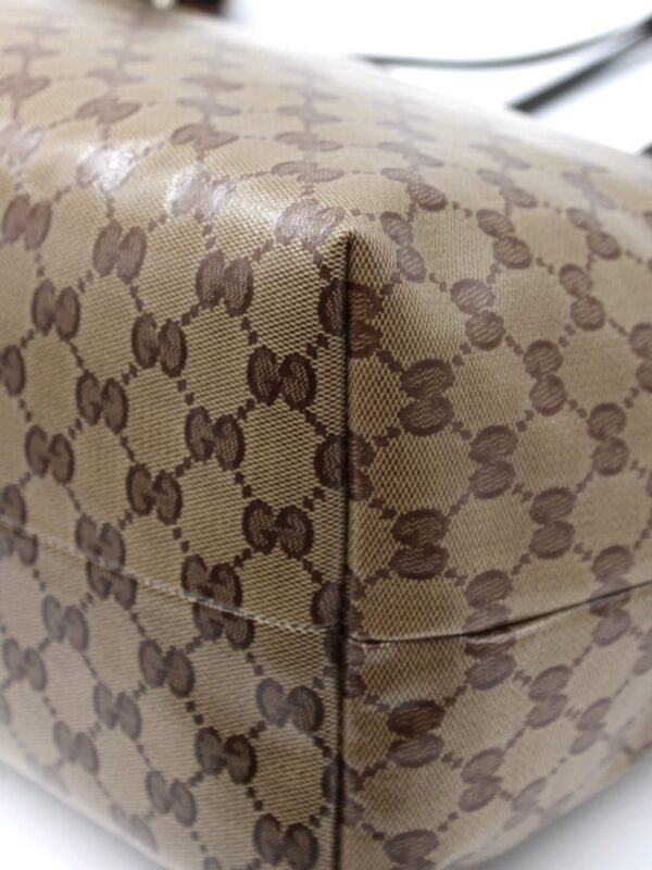 Borsa Gucci Bamboo in tela Crystal
