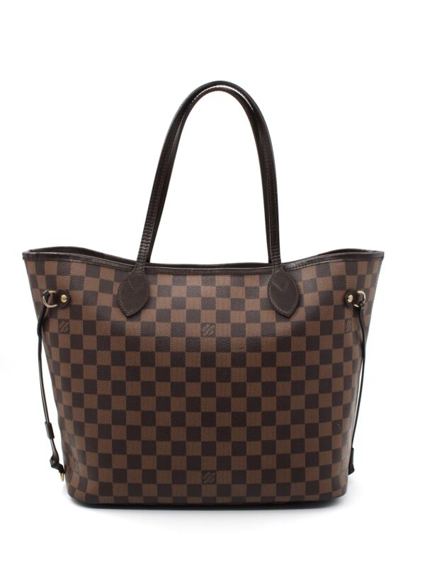 Borsa Louis Vuitton Neverfull MM in damier ebene