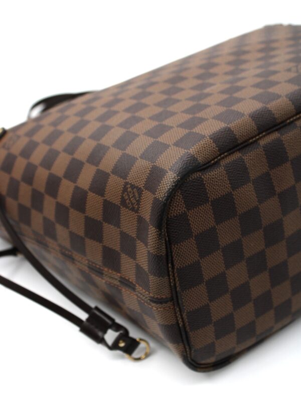 Borsa Louis Vuitton Neverfull MM in damier ebene