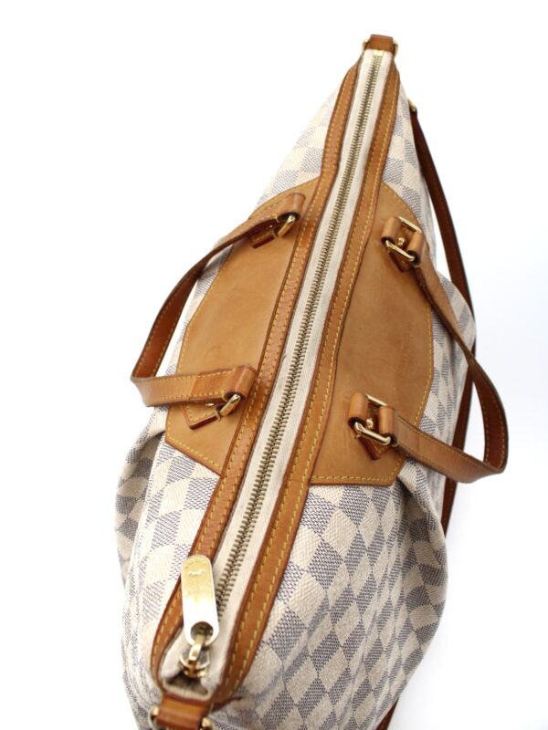 Borsa Louis Vuitton Siracusa GM in damier azur