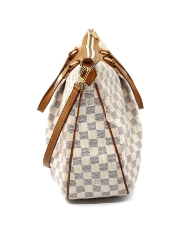 Borsa Louis Vuitton Siracusa GM in damier azur