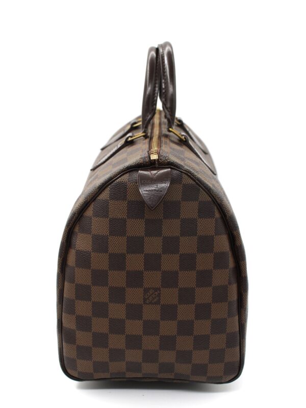Borsa Louis Vuitton Speedy 35 in damier ebene