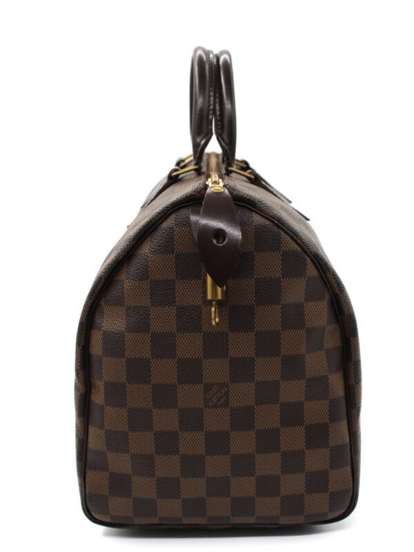 Borsa Louis Vuitton Speedy 35 in damier ebene
