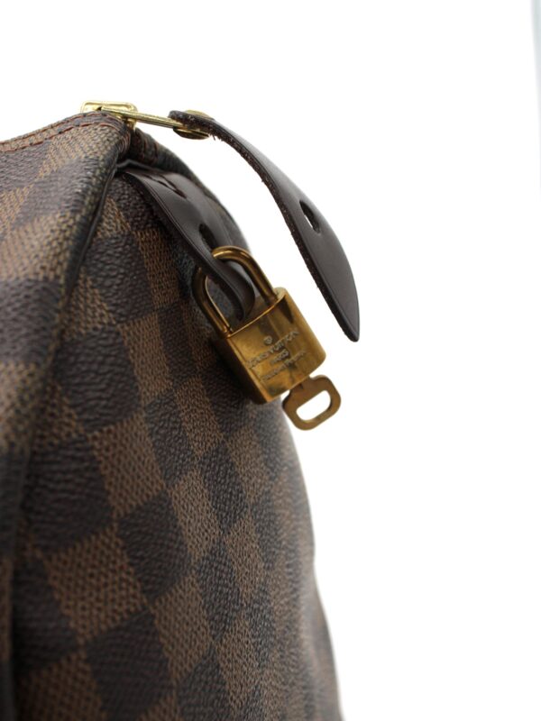 Borsa Louis Vuitton Speedy 35 in damier ebene