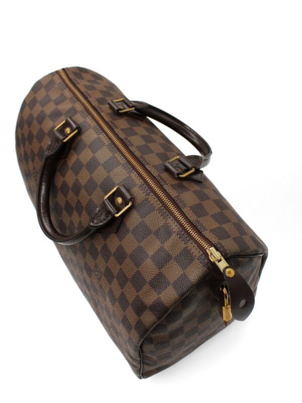 Borsa Louis Vuitton Speedy 35 in damier ebene