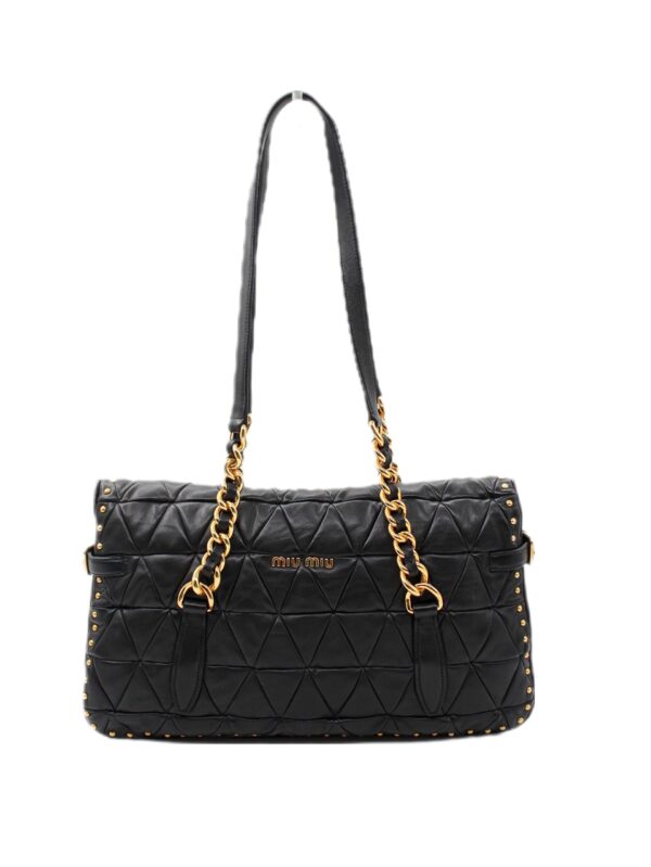Borsa Miu Miu in pelle nera