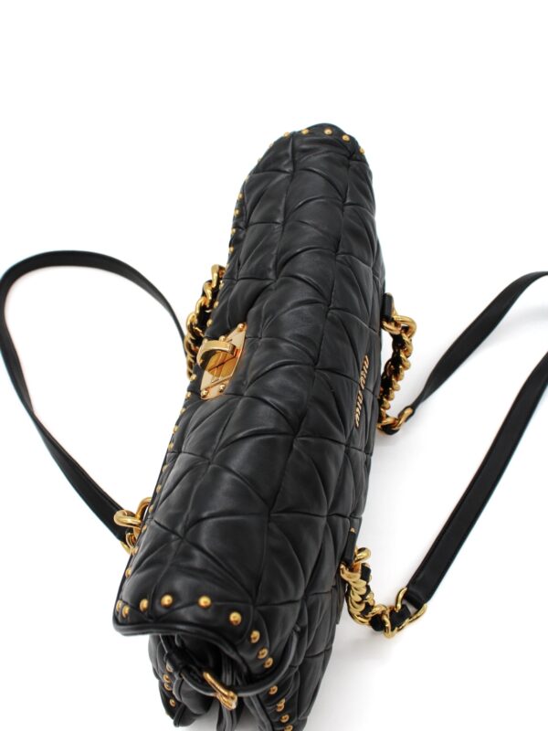Borsa Miu Miu in pelle nera