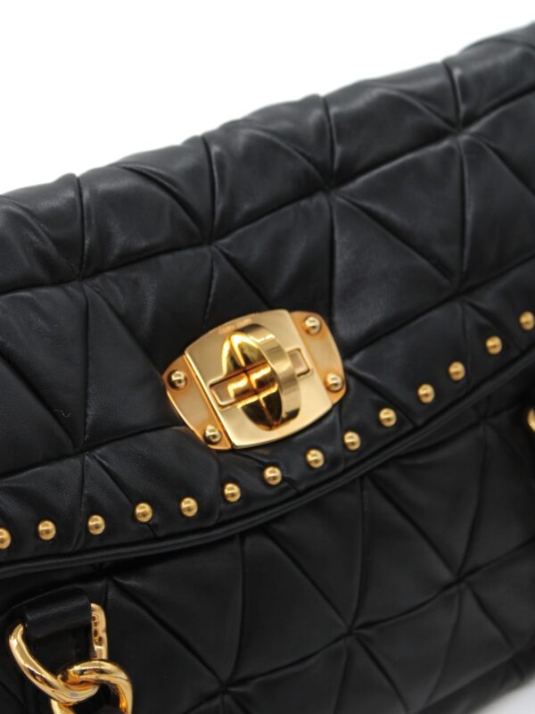 Borsa Miu Miu in pelle nera