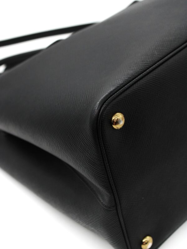 Borsa Prada Double in pelle nera