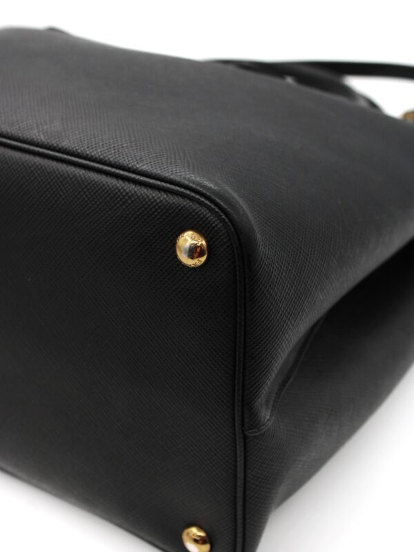 Borsa Prada Double in pelle nera