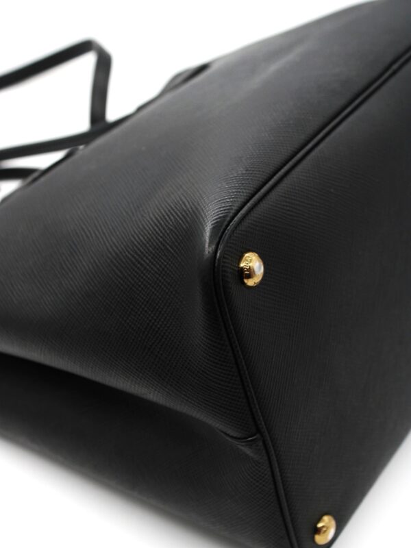 Borsa Prada Double in pelle nera