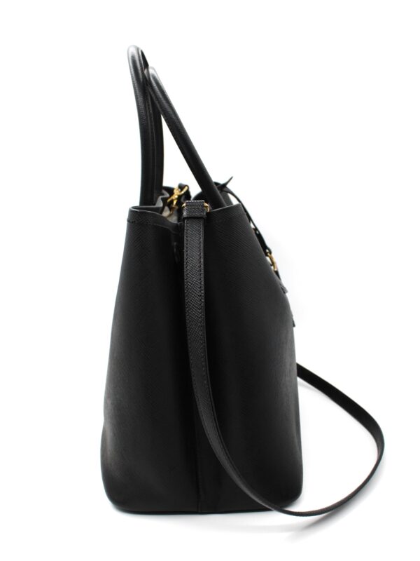 Borsa Prada Double in pelle nera