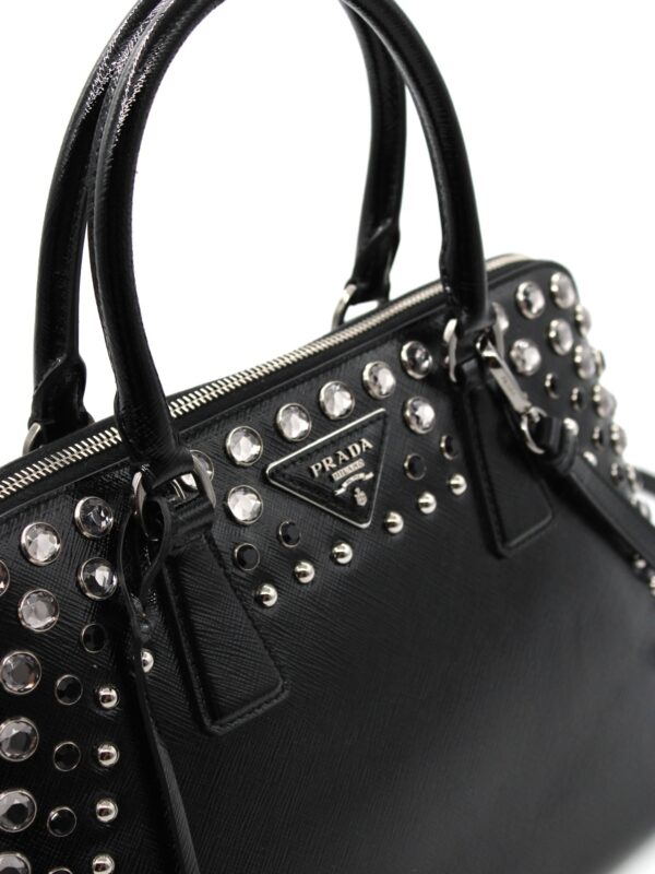 Borsa Prada Pyramid in pelle saffiano