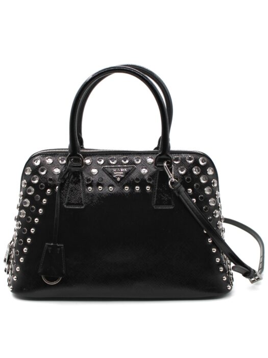 Borsa Prada Pyramid in pelle saffiano