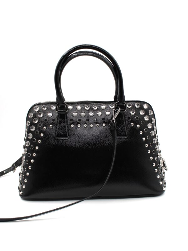 Borsa Prada Pyramid in pelle saffiano