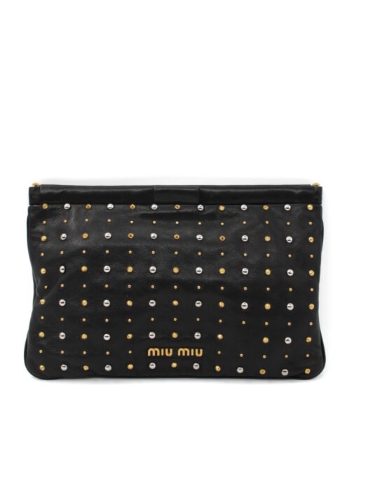Pochette Miu Miu con Borchie