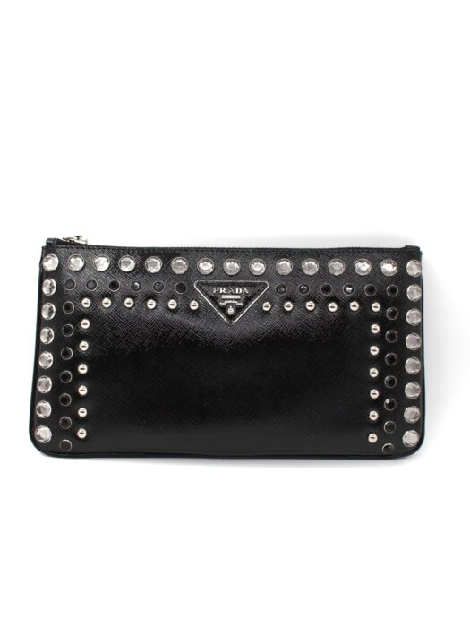 Pochette Prada con Borchie