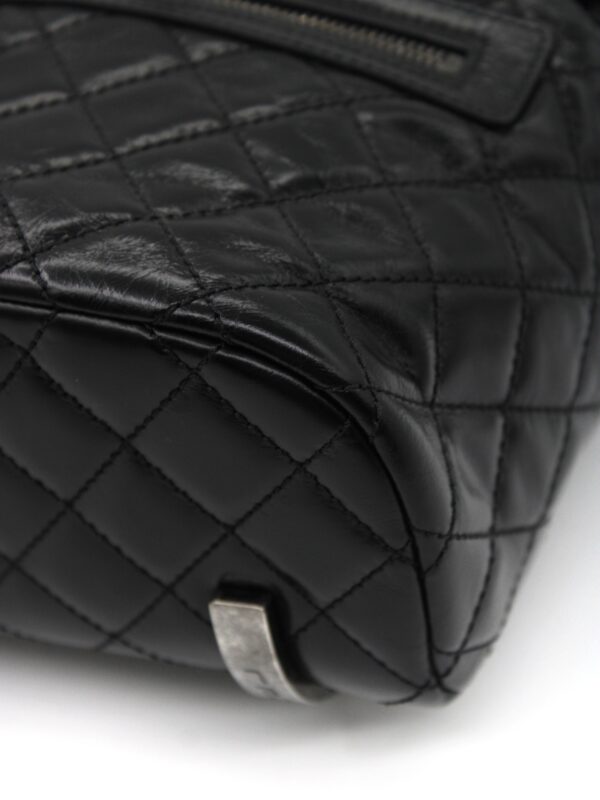 Zaino Chanel in pelle nero Matelassé