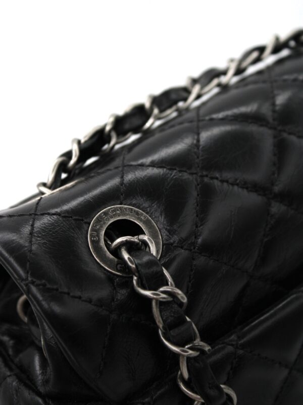 Zaino Chanel in pelle nero Matelassé