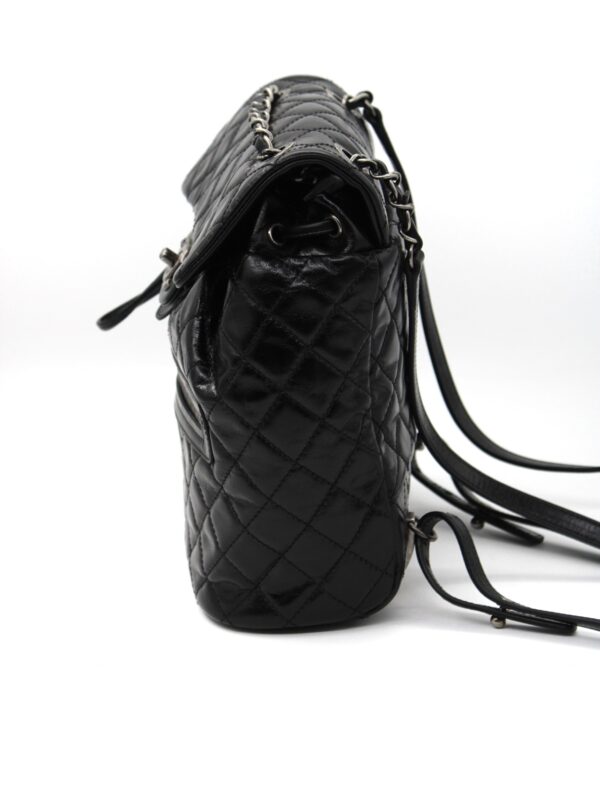 Zaino Chanel in pelle nero Matelassé