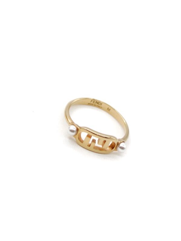 Anello Fendi O’Clock Pearl Gold