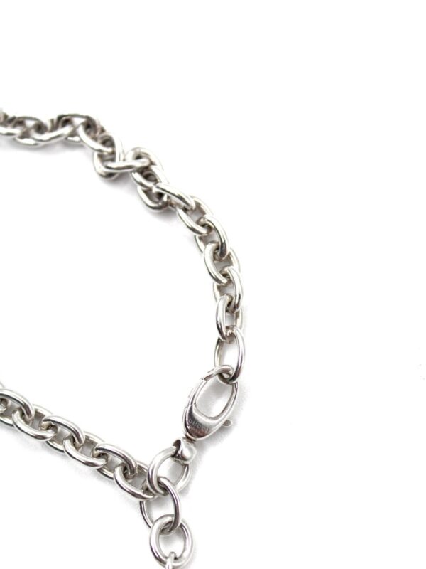 Bracciale Gucci Con Ciondolo GG Argento