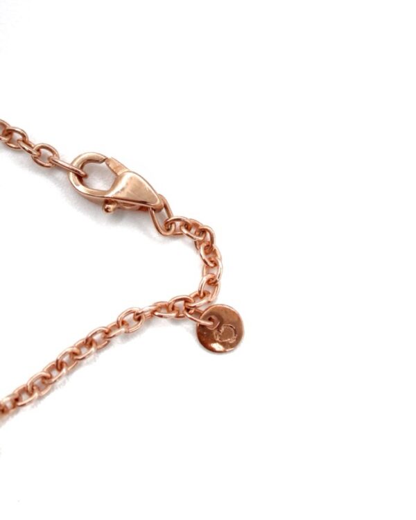 Bracciale DoDo Essentials In Oro Rosa Con Stopper e Charm