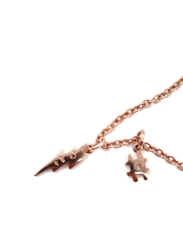 Bracciale DoDo Essentials In Oro Rosa Con Stopper e Charm