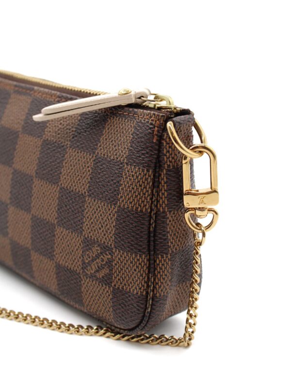 Pochette Mini Accessoires Louis Vuitton Trunks And Locks  In Damier Ebene