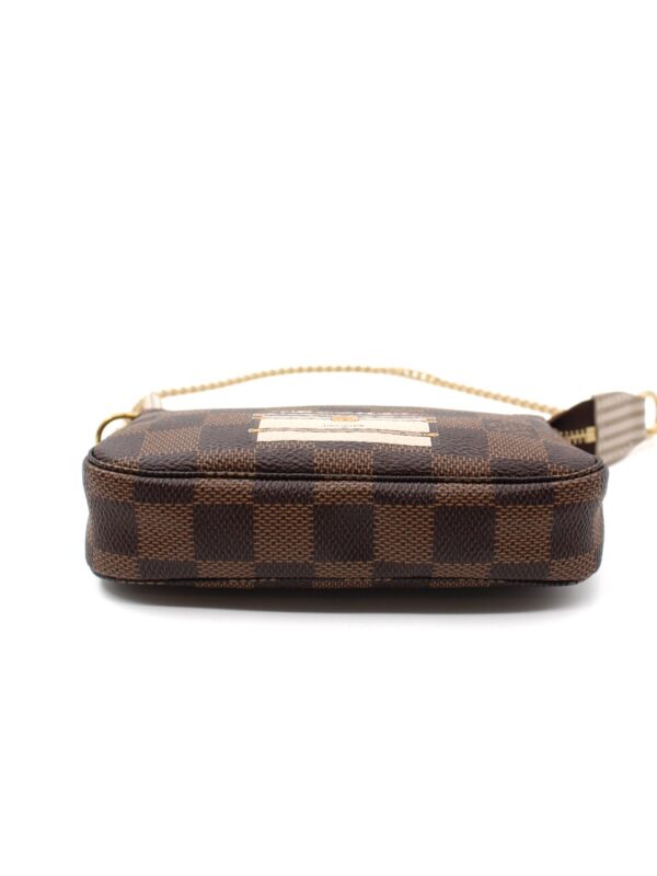 Pochette Mini Accessoires Louis Vuitton Trunks And Locks  In Damier Ebene