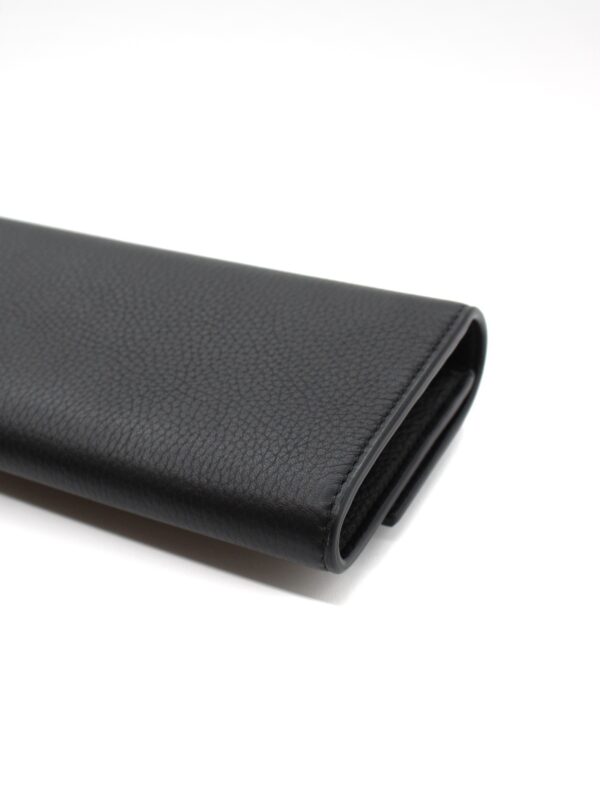 Portafoglio Gucci G Interlocking In Pelle Nera