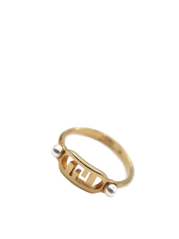 Anello Fendi O’Clock Pearl Gold