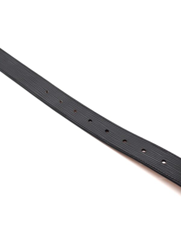Cintura Louis Vuitton In Pelle Epi Nera