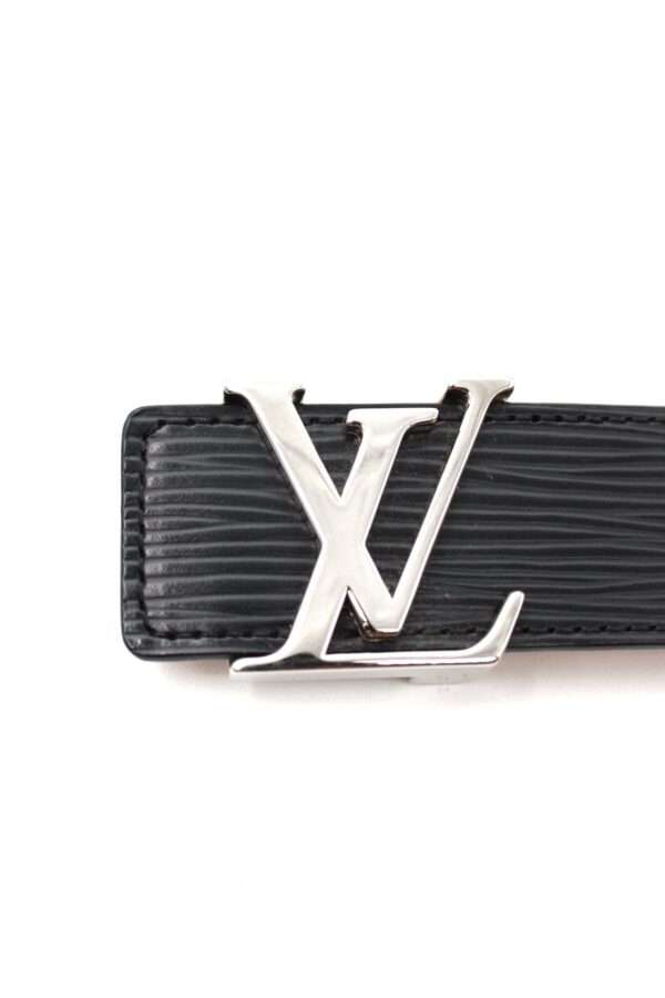 Cintura Louis Vuitton In Pelle Epi Nera