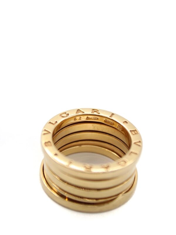 Anello Bulgari Bzero1 4 Fasce Oro Giallo