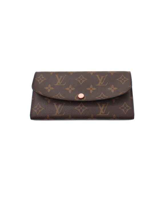 Portafoglio Louis Vuitton Emilie Monogram Rosa