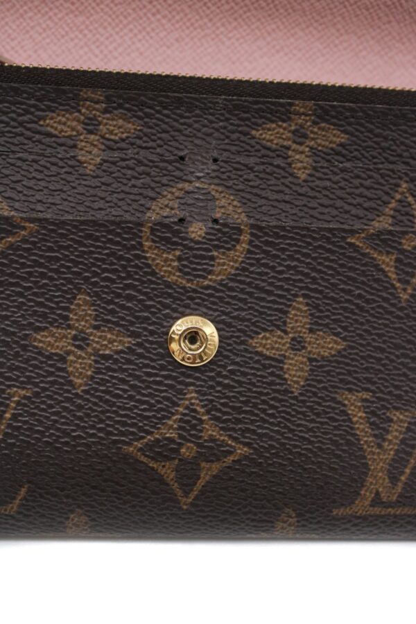 Portafoglio Louis Vuitton Emilie Monogram Rosa