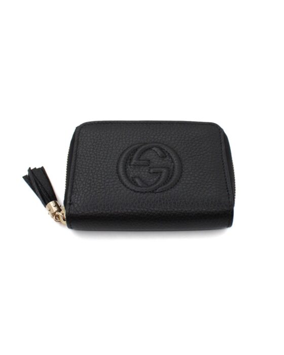 Portafoglio Gucci Soho In Pelle Nera