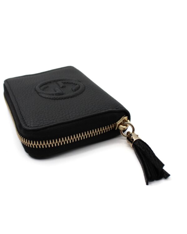 Portafoglio Gucci Soho In Pelle Nera