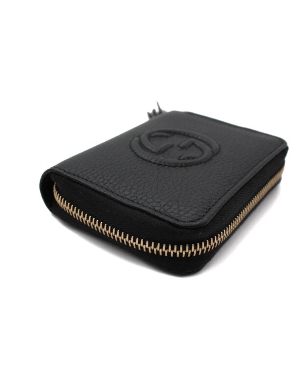 Portafoglio Gucci Soho In Pelle Nera