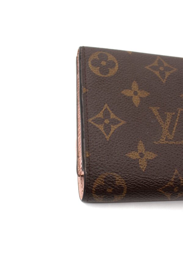 Portafoglio Louis Vuitton Emilie Monogram Rosa