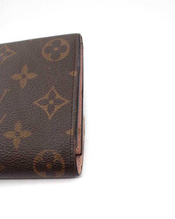 Portafoglio Louis Vuitton Emilie Monogram Rosa