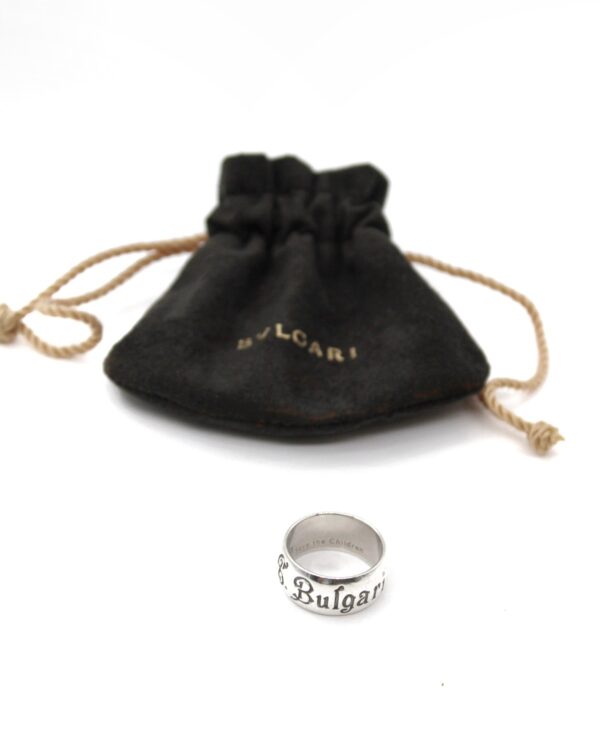 Anello Bulgari Save The Children Argento