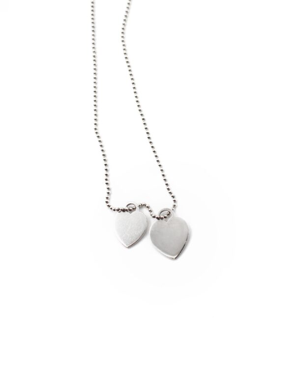 Collana Tiffany Lunga Doppio cuore