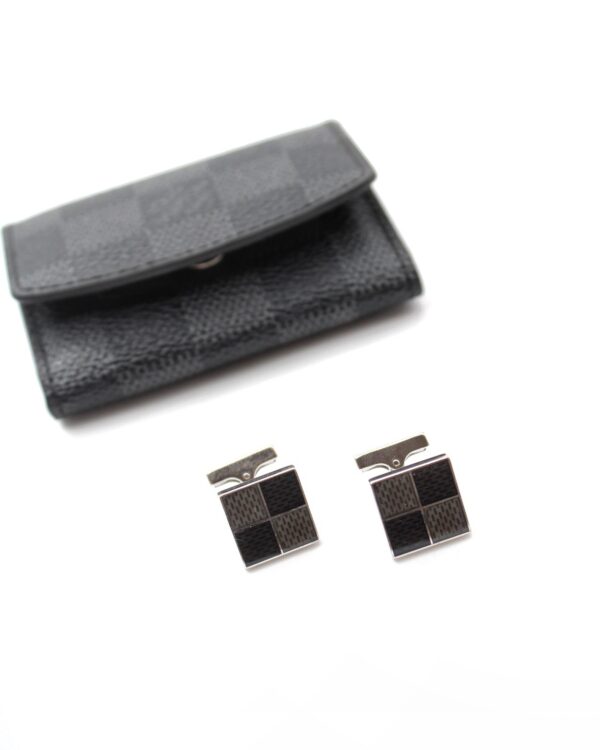 Gemelli Louis Vuitton Damier Graphite