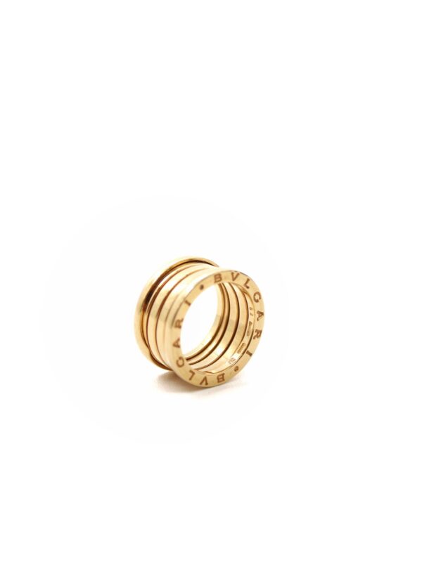 Anello Bulgari Bzero1 4 Fasce Oro Giallo