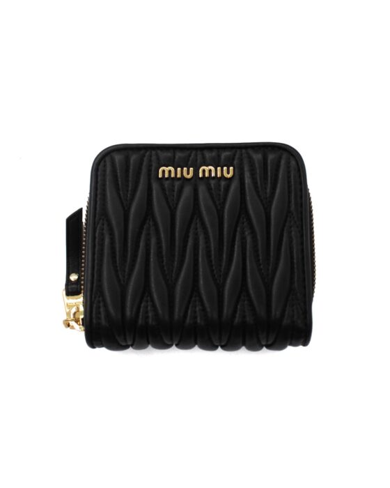 Portafoglio Miu Miu In Pelle Matelassé