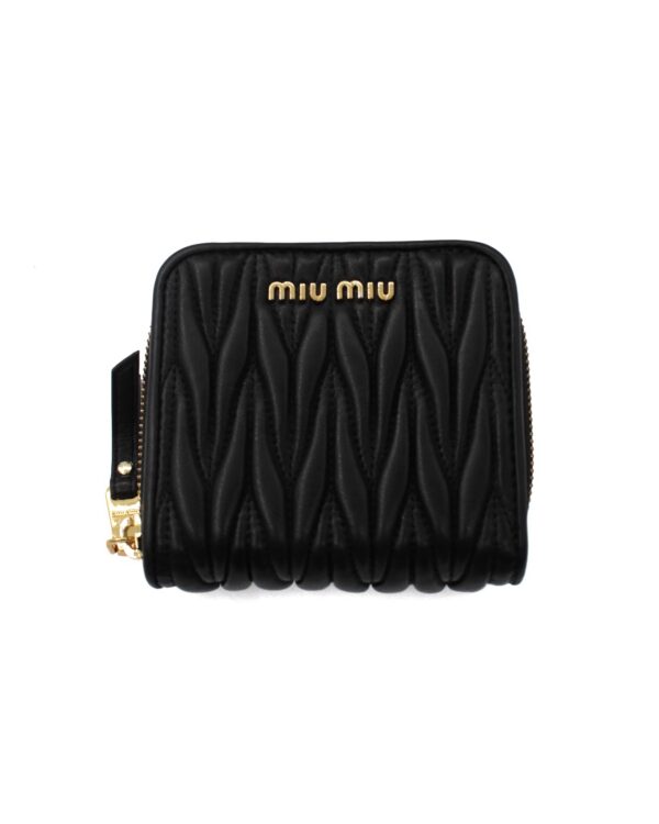 Portafoglio Miu Miu In Pelle Matelassé