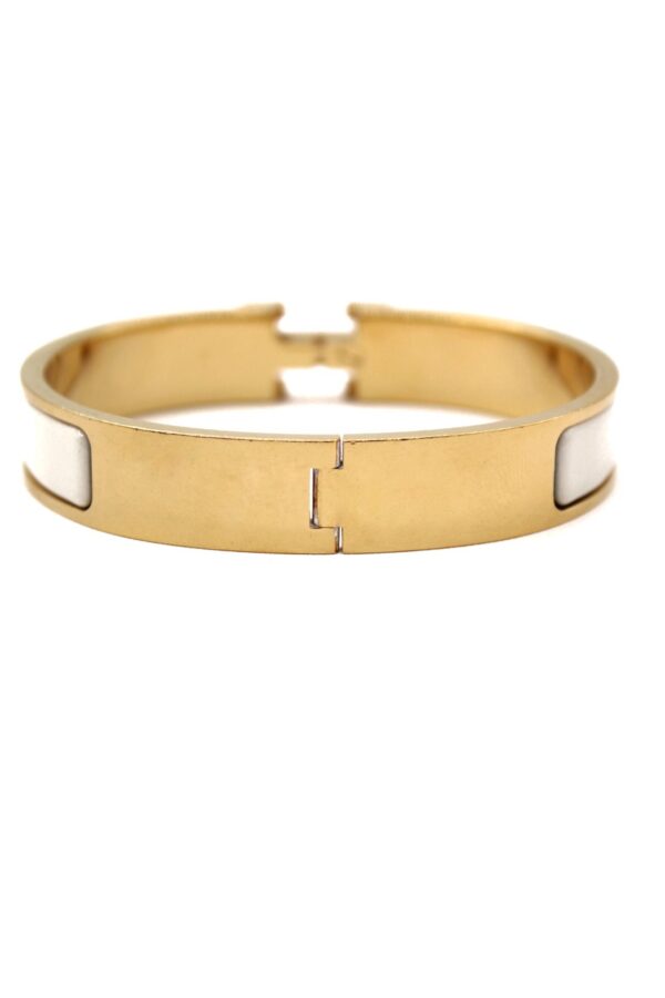 Bracciale Hermès Clic H Bianco