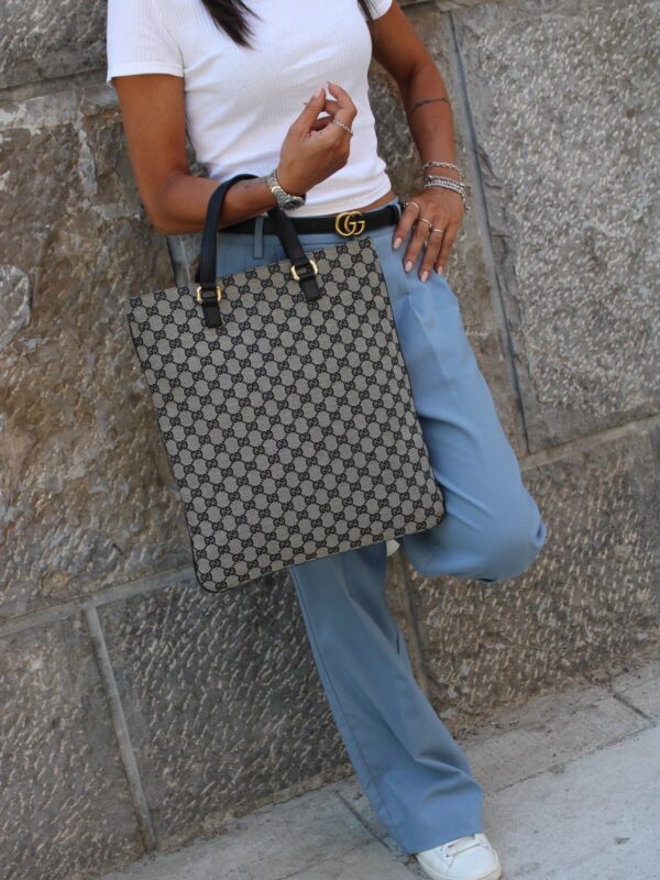 Borsa Gucci Tote GG Blu